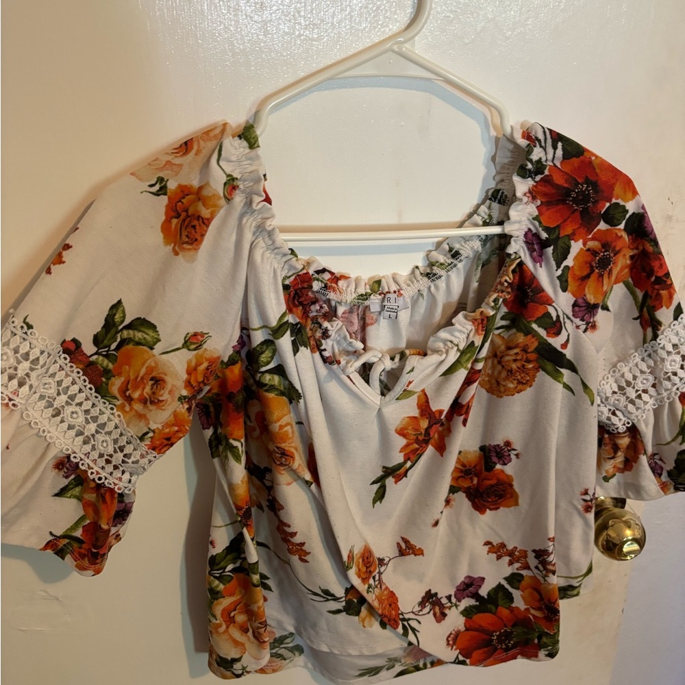 Floral blouse